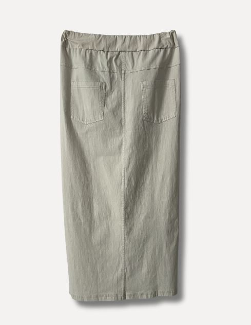 Reunion Box Skirt Beige - 2