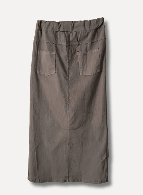 Reunion Box Skirt Taupe - 2