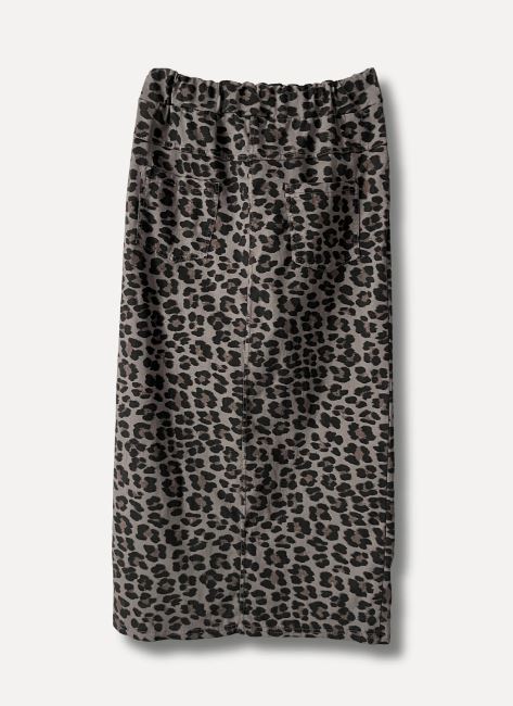 Reunion Box Skirt Leo Taupe/Leo - 2