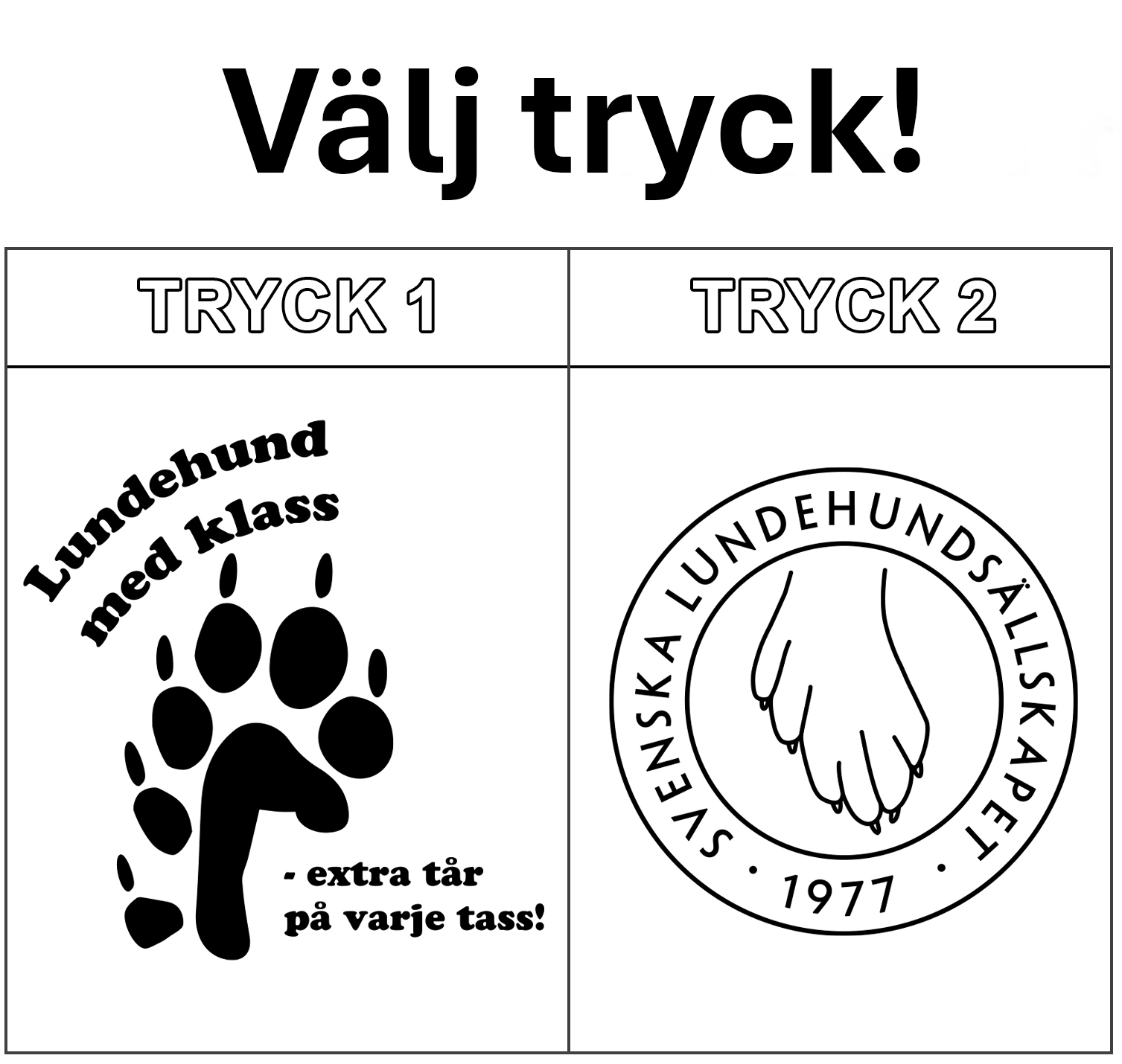 Emaljmugg Svenska Lundehundsällskapet - 2
