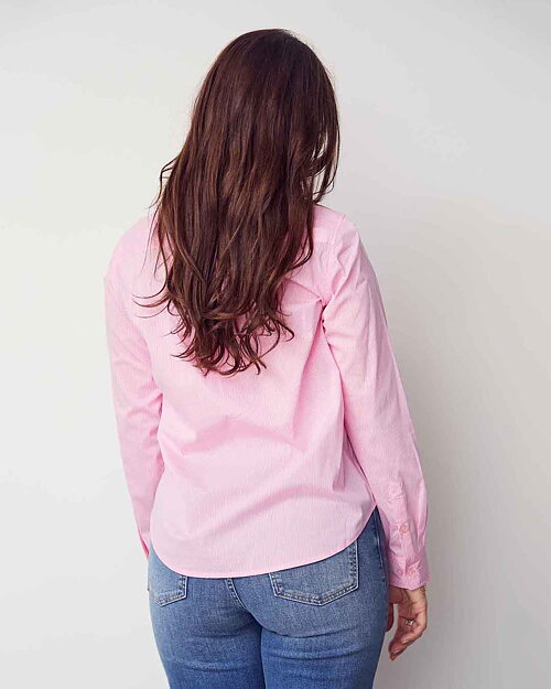 Skjorta Bellis randig rosa/vit - 2