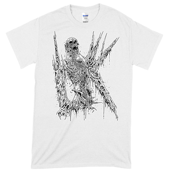 LIK - Worms Logo VIT T-shirt