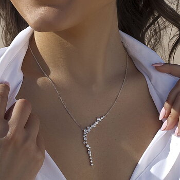 Lineargent River halsband