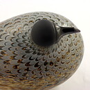 Oiva Toikka (1988) Labbe (Kihu) Limited Edition Glass Bird 29/14 cm (2)