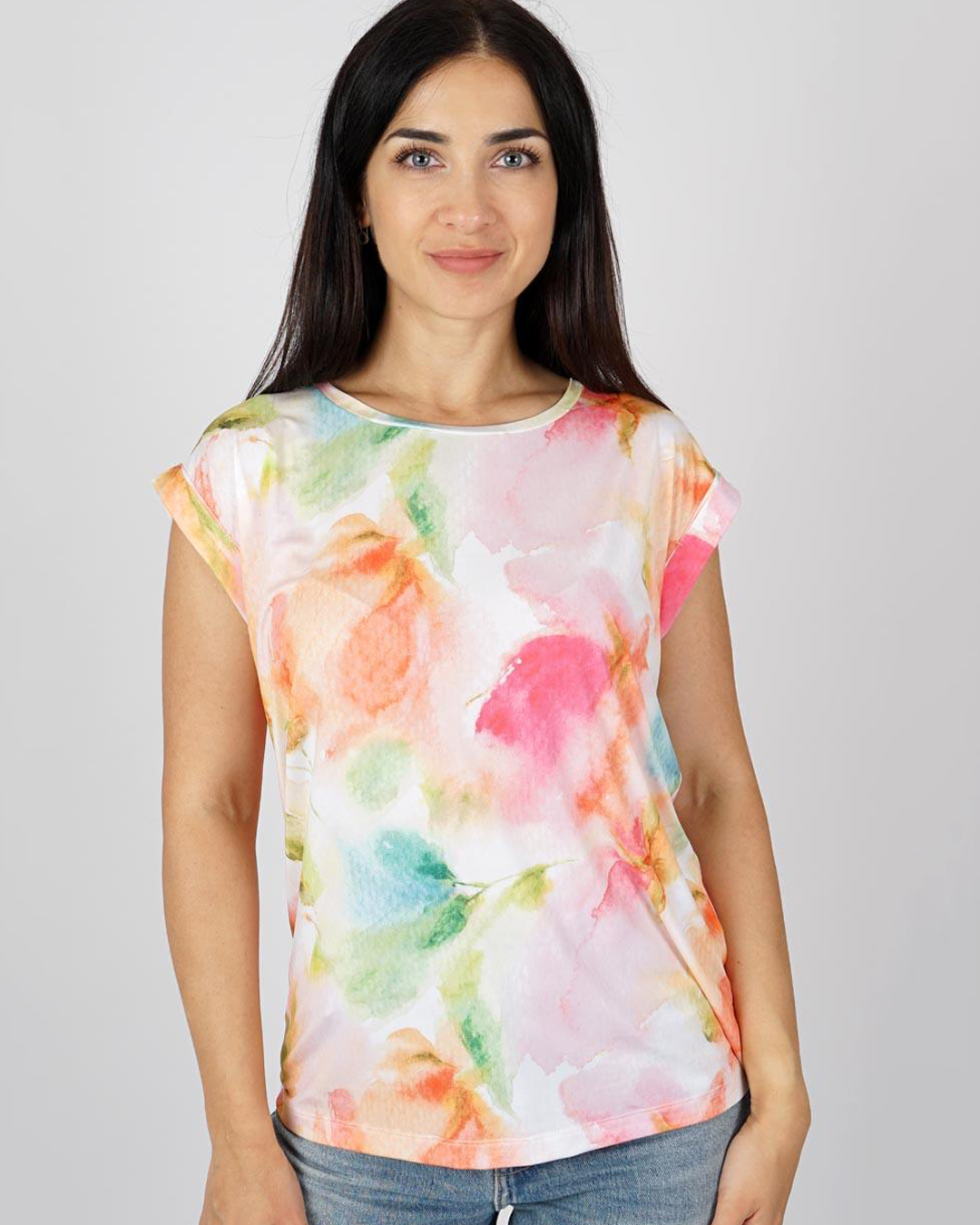 Topp holkärm korall/rosa/blå/grön