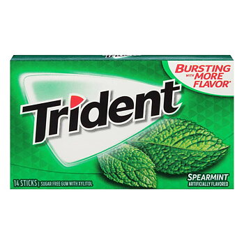 Trident Gum Spearmint 14 Sticks 31g