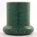 Marianne Westman (1964) Unique Green Vase  with Modern Form 14 cm