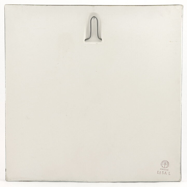 Lisa Larson (1972) Swedish Bookbinder Union Wall Plaque 27 cm