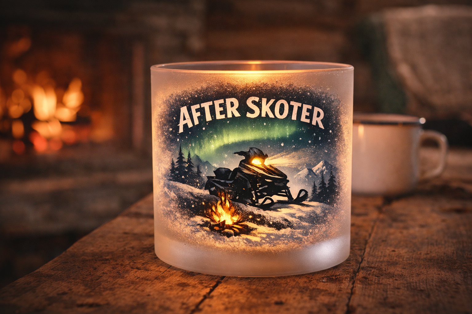 Frosted glass lantern - Scooter - 6