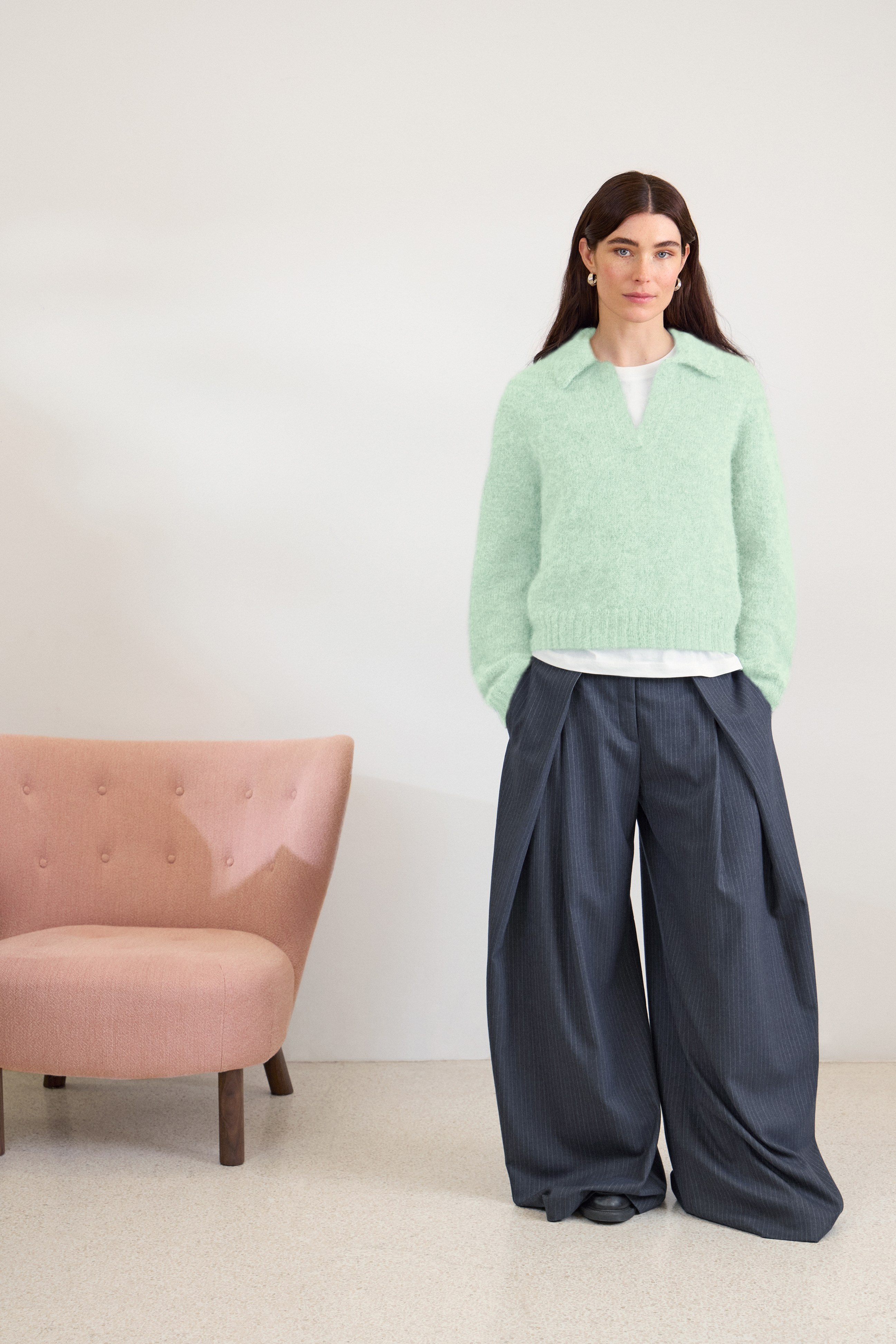 Sandnes Aria Sweater 2602_05 (22 m st 3,5) - 2