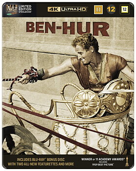 Ben Hur (Limited Edition Steelbook) (4K Ultra HD + Blu-ray)