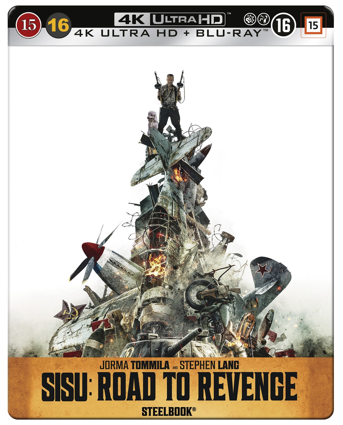 Sisu: Road to Revenge (Limited Edition Steelbook) (4K Ultra HD + Blu-ray)