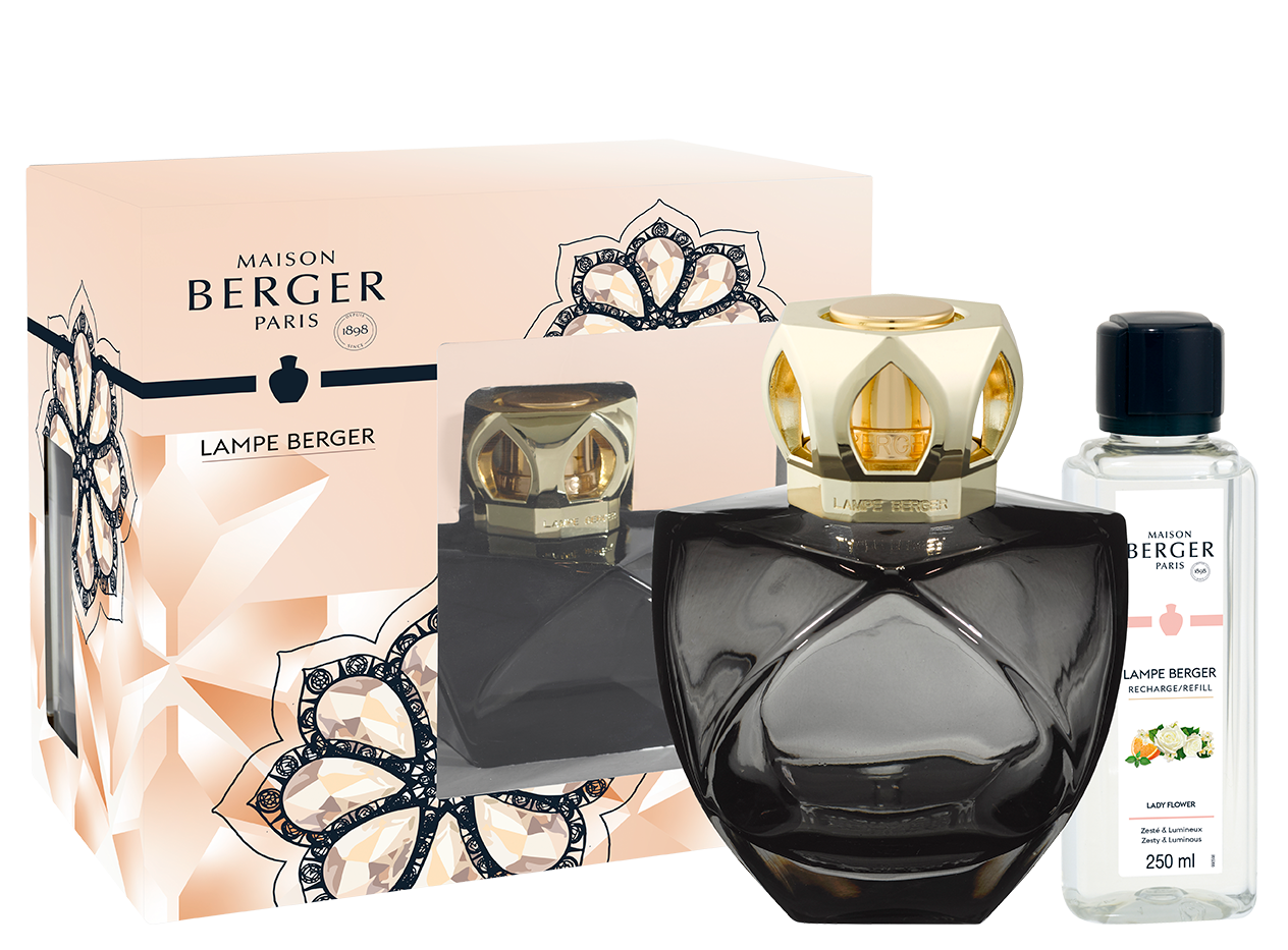 Maison Berger Lampa Eternity Black giftset Lady Flower - 2