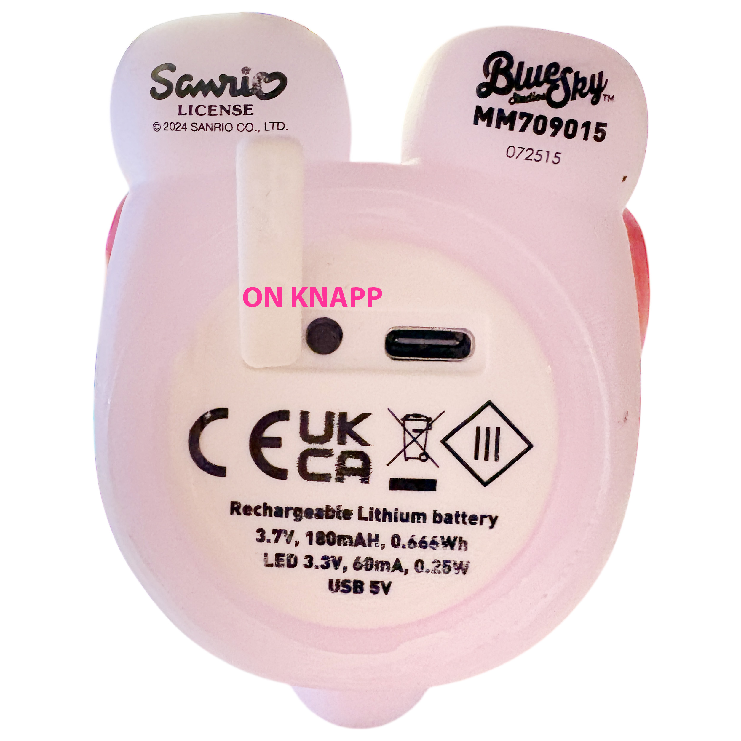 Keroppi Mood Light - USB - Touch Sensitive 16 cm Lampa - 10