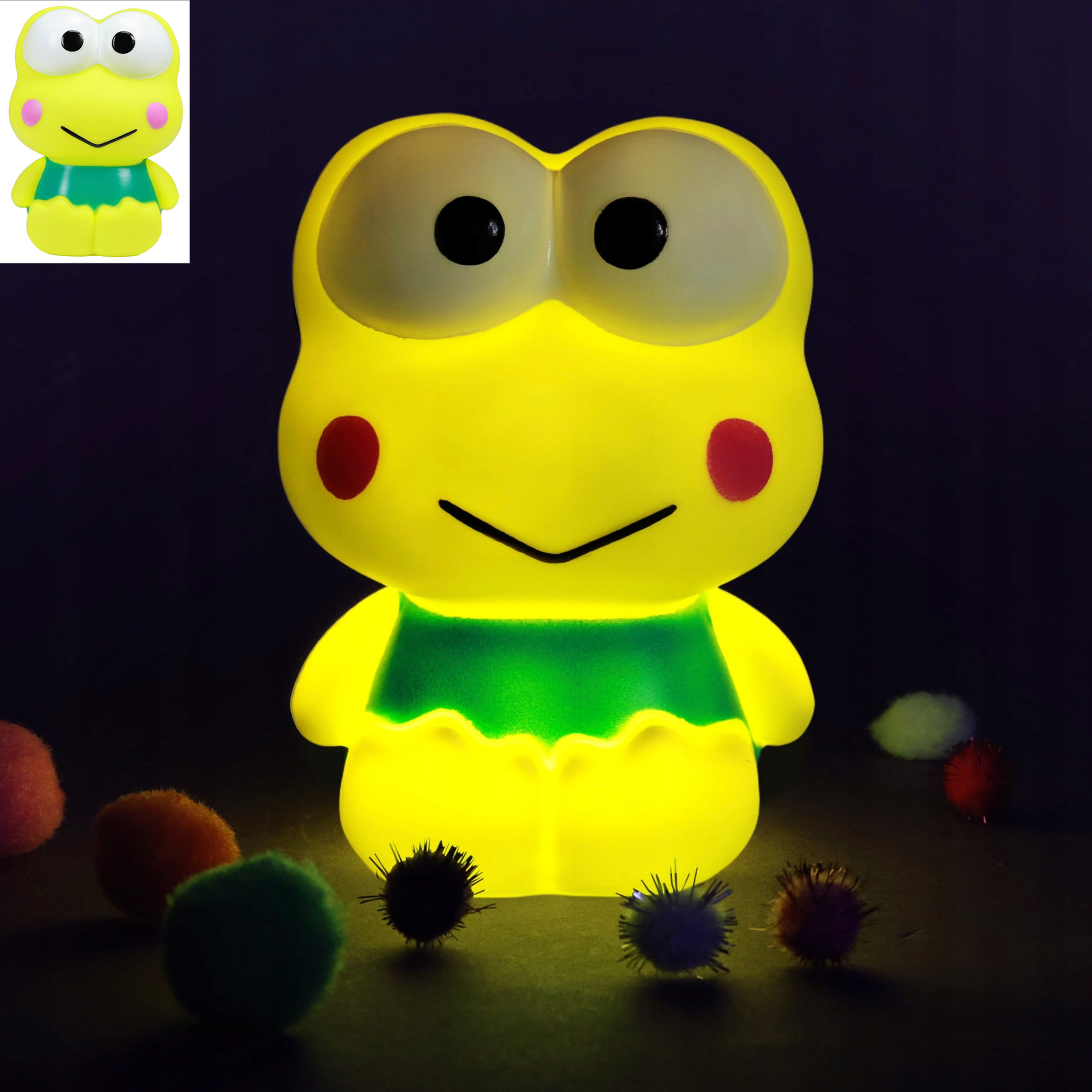 Keroppi Mood Light - USB - Touch Sensitive 16 cm Lampa