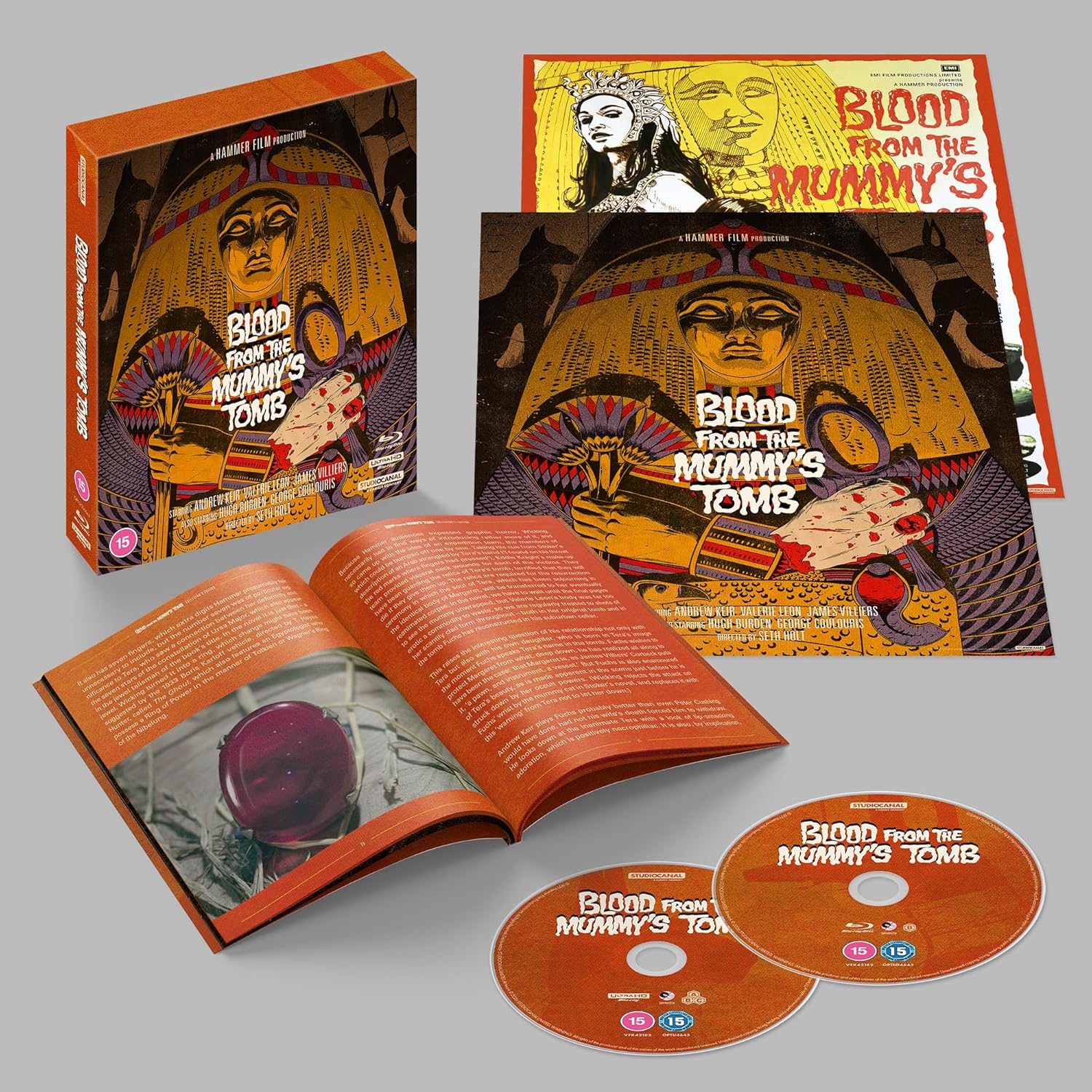 Blood From the Mummy's Tomb (Limited Edition) (ej svensk text) (4K Ultra HD + Blu-ray) - 3