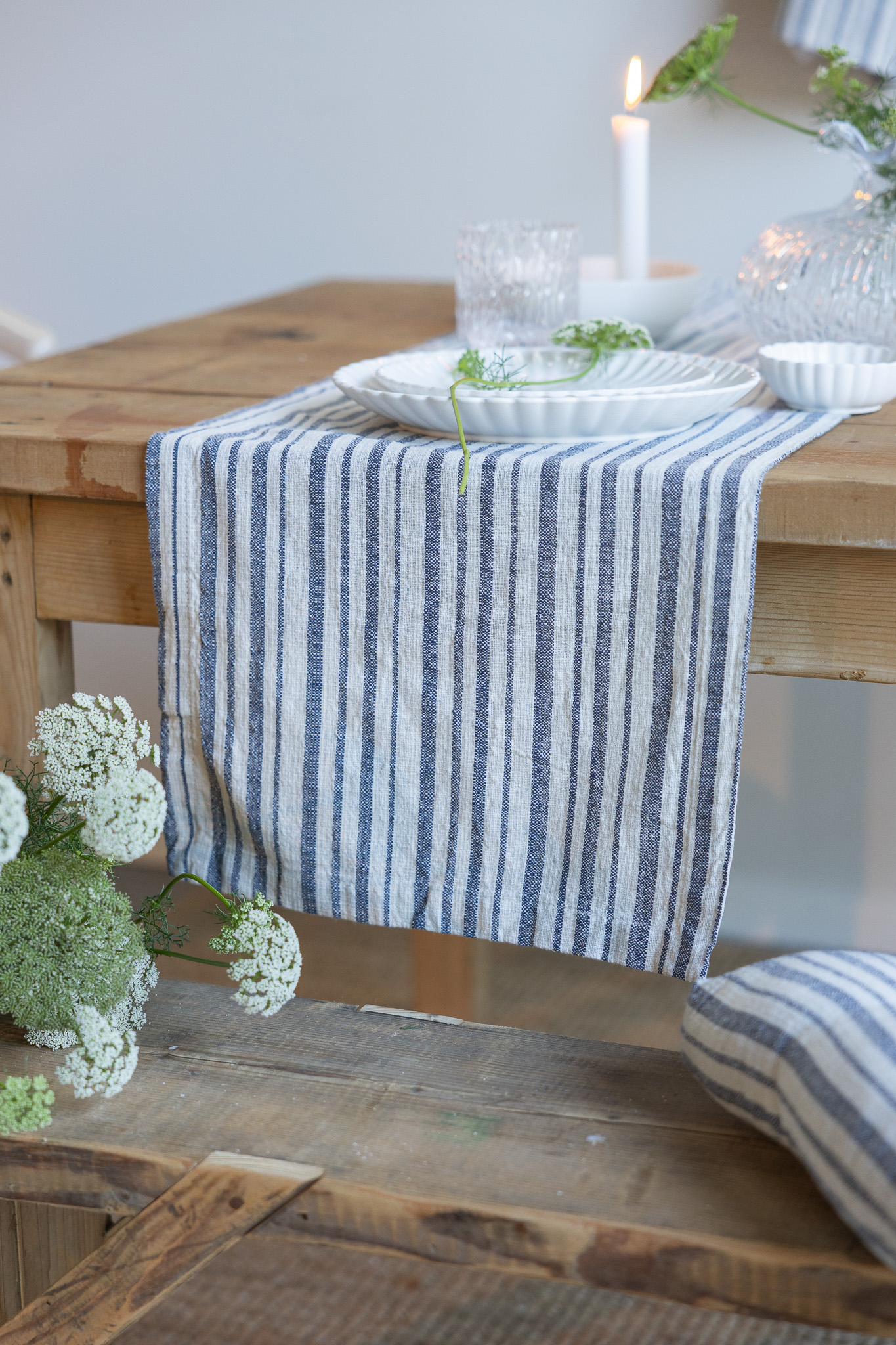 Karlelund - Blue Runner - 120x35 cm - 2