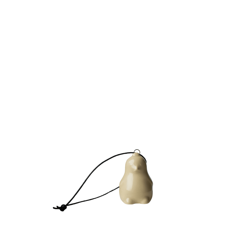 Hanging Chubby Chicken Easter decoration Shiny yellow - DBKD - 7