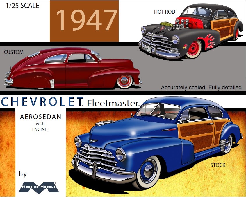 '47 Chevrolet Fleetmaster Sedan, 1/25