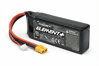 11.1V 2200mAh LiPo w. XT-60 connector