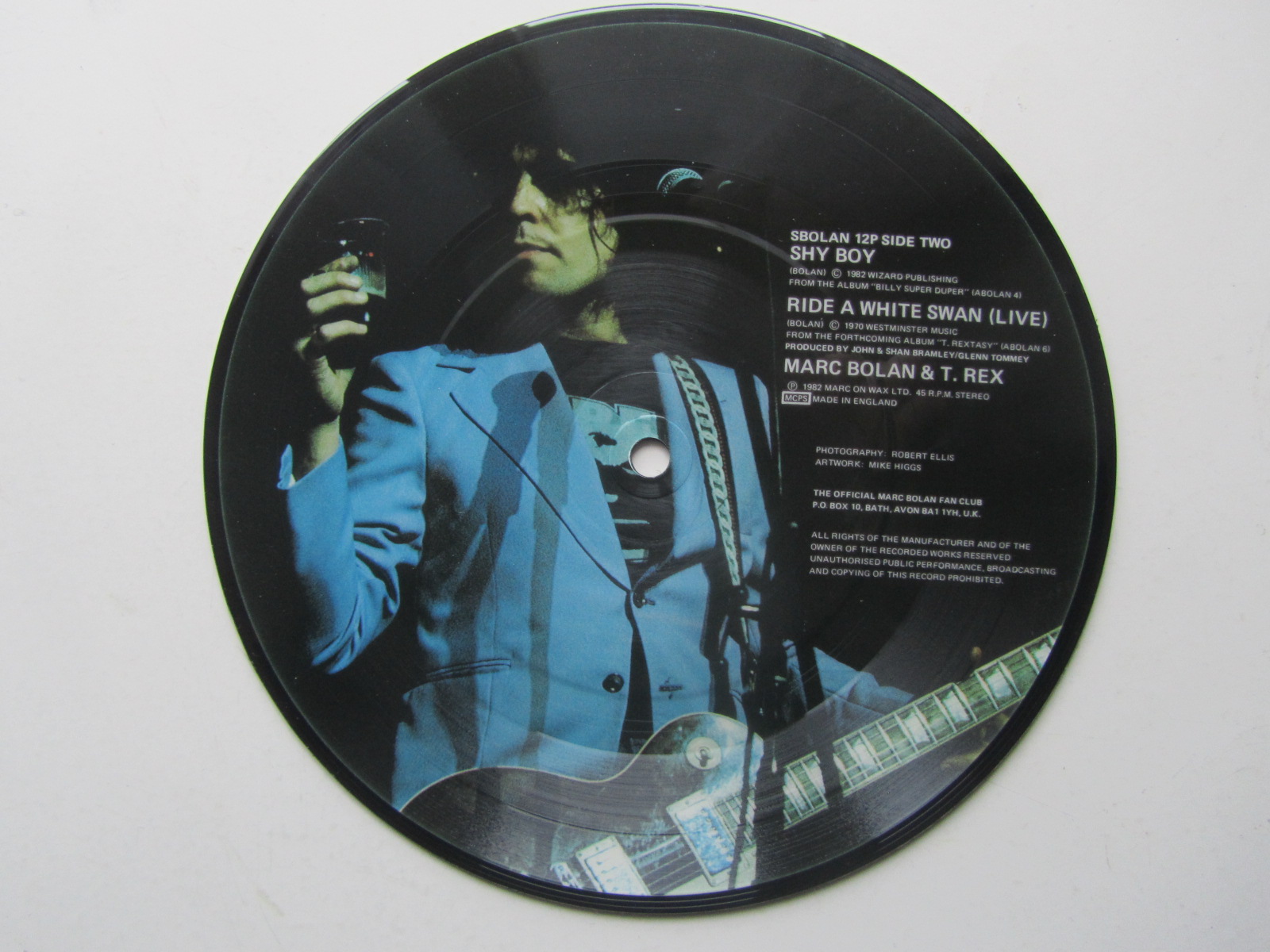 T.Rex Marc Bolan  Christmas Bop - Picture disc - 2