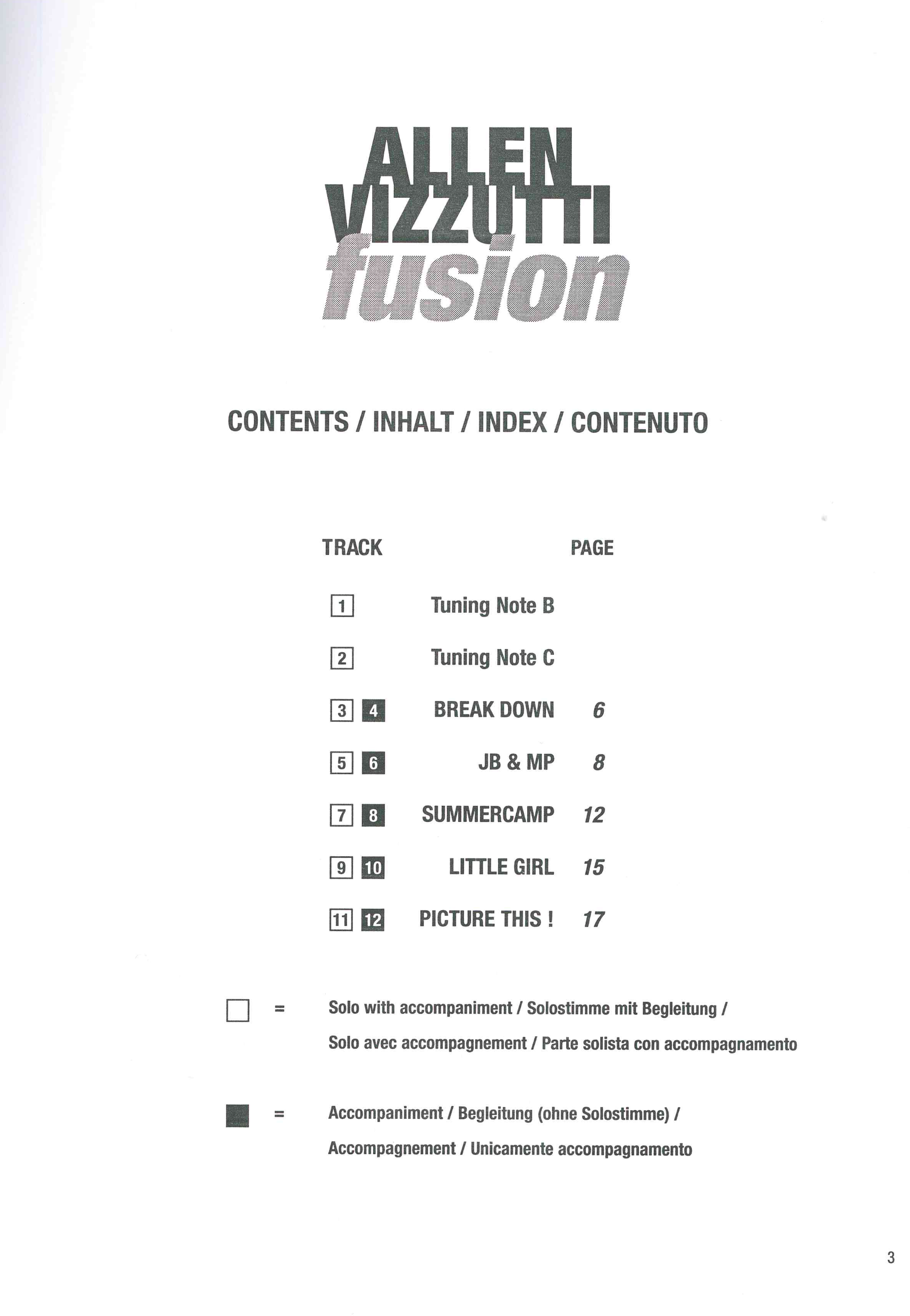 Allen Vizzutti play along fusion - 2