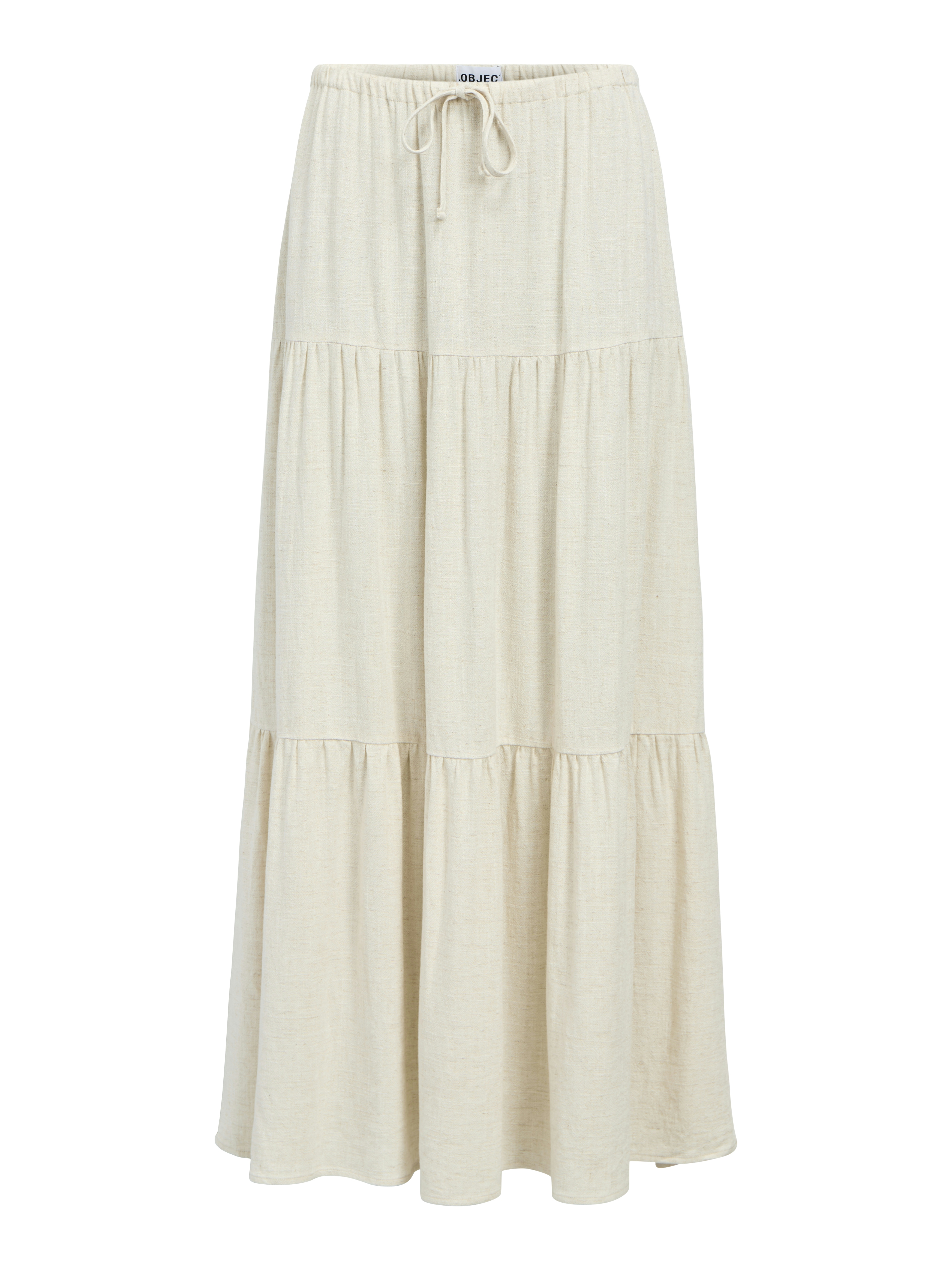  OBJSANNE MW LONG LAYER SKIRT NOOS sandshell