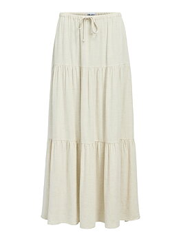 OBJSANNE MW LONG LAYER SKIRT NOOS sandshell