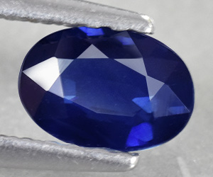 0.74 ct stunning top quality natural blue sapphire from Ceylon, Sri Lanka - 2