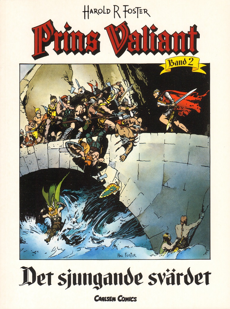 Prins Valiant nr 2, Det sjungande Svärdet, 1:a upplaga