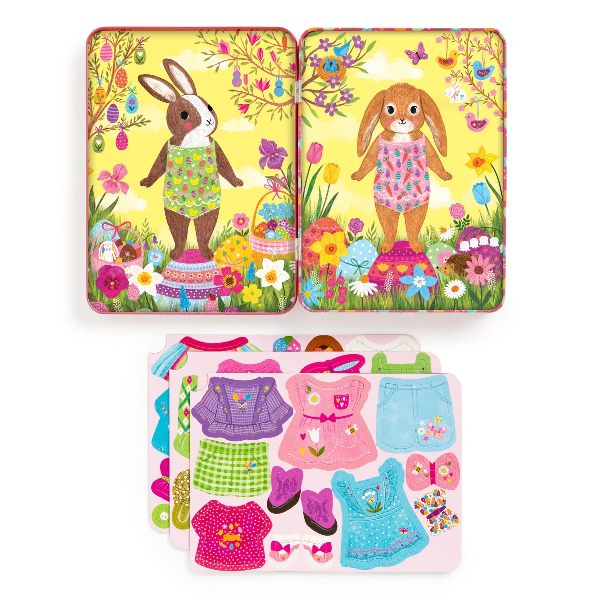Garden Bunnies Magnetic Dress-up - 6
