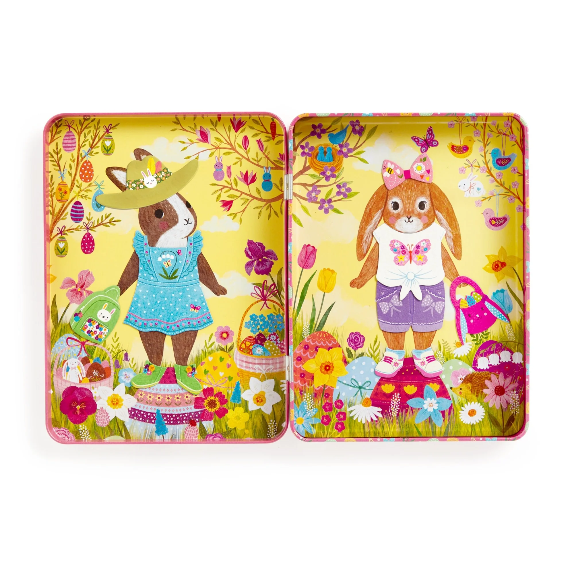 Garden Bunnies Magnetic Dress-up - 7