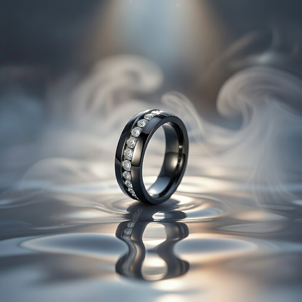 Pure Eternity – Eternity Ring i Rustfrit Stål (4 Farver) - 8