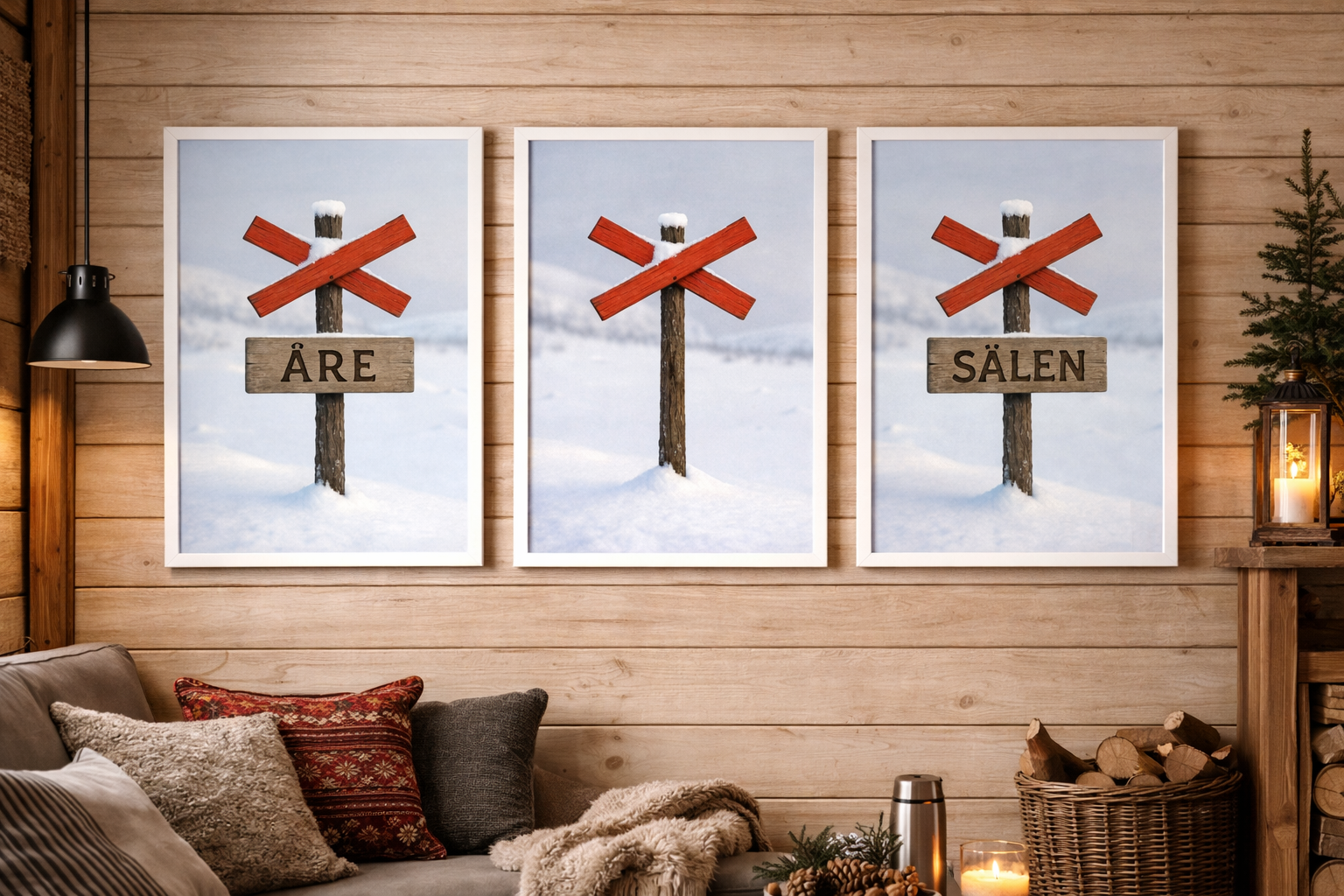 Poster 50x70 cm - Leather cross (Choose from several different motifs) - 6