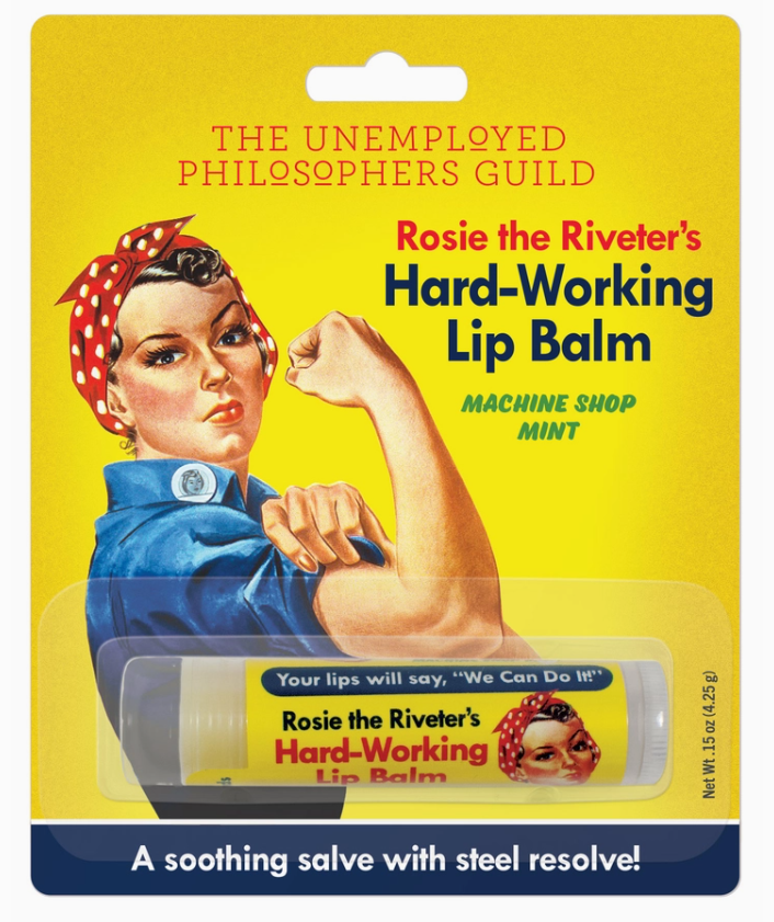 Rosie The Riveter's Hard-Working Lip Balm Machine Shop Mint - Läppbalsam med pepparmintssmak