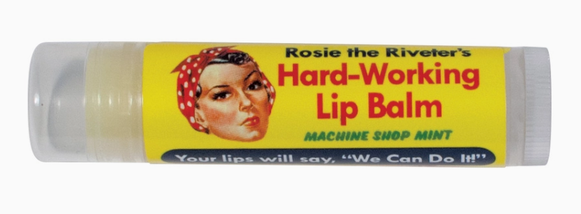 Rosie The Riveter's Hard-Working Lip Balm Machine Shop Mint - Läppbalsam med pepparmintssmak - 2