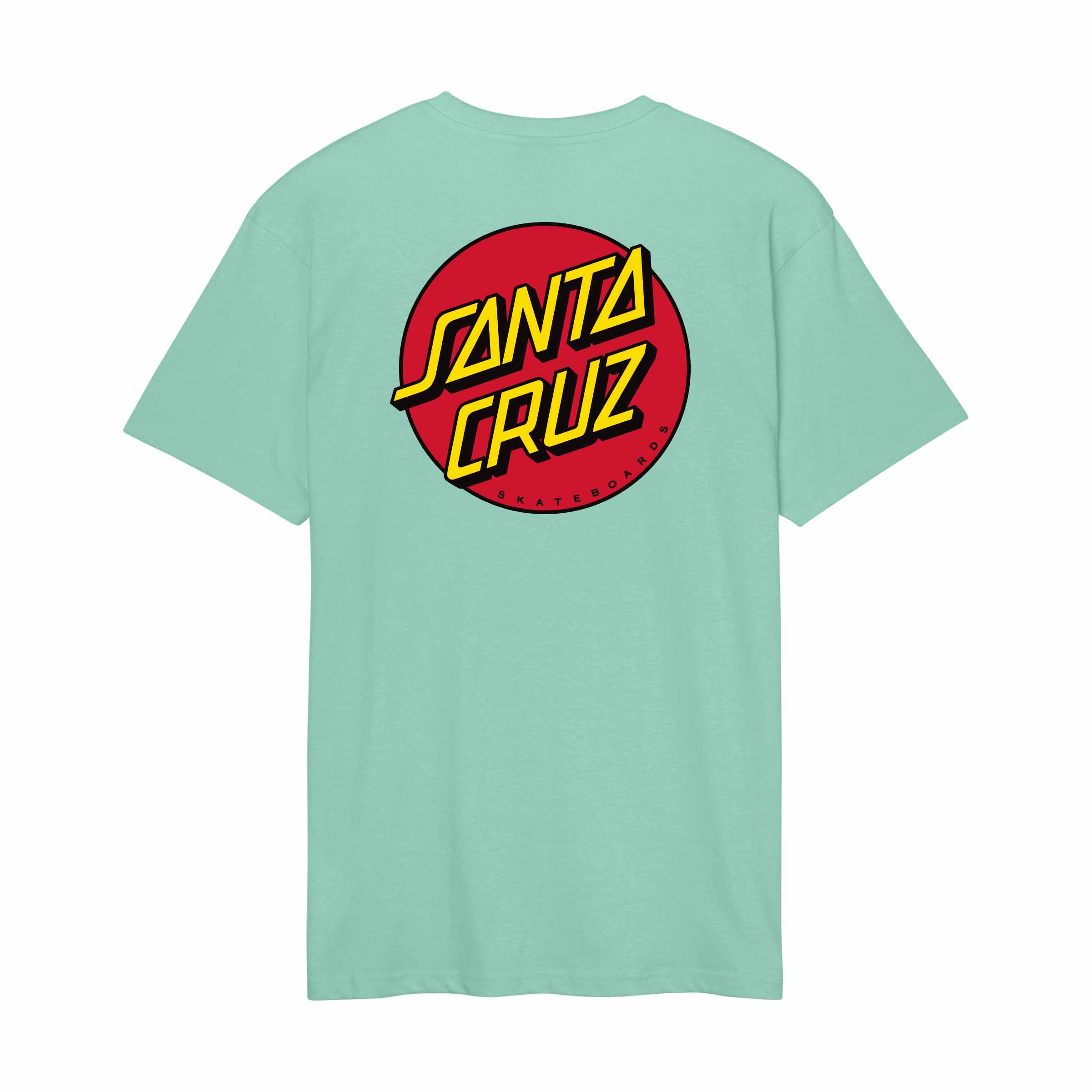 Santa Cruz t-shirt Classic dot chest mint - 2