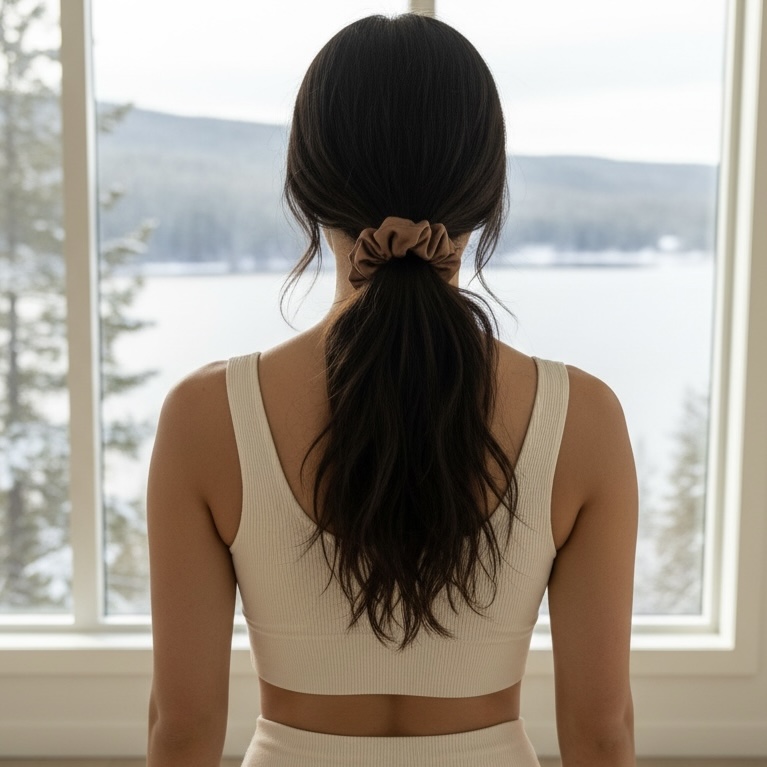 Crystal Scrunchie Earth - 3
