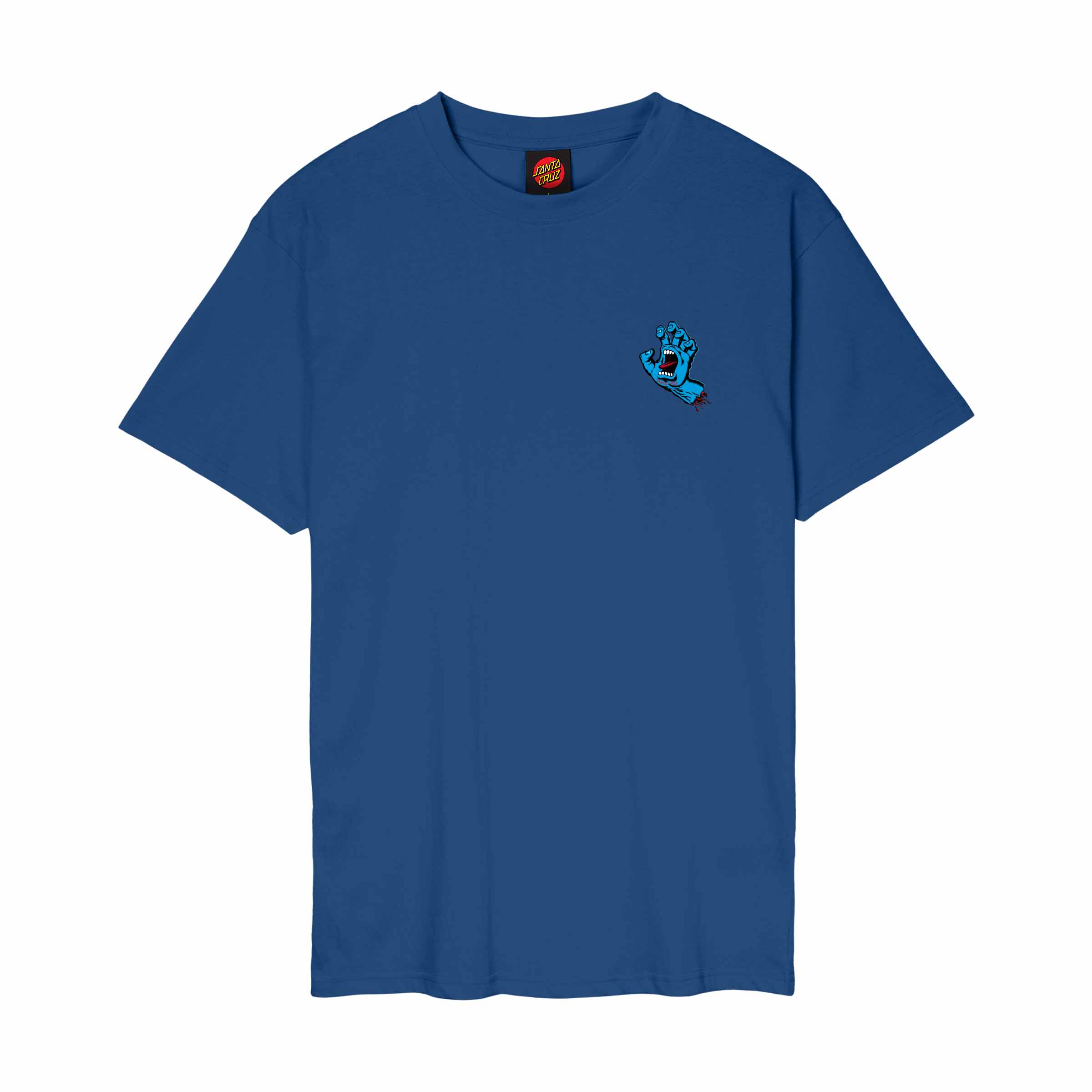 Santa Cruz t-shirt Screaming hand chest navy