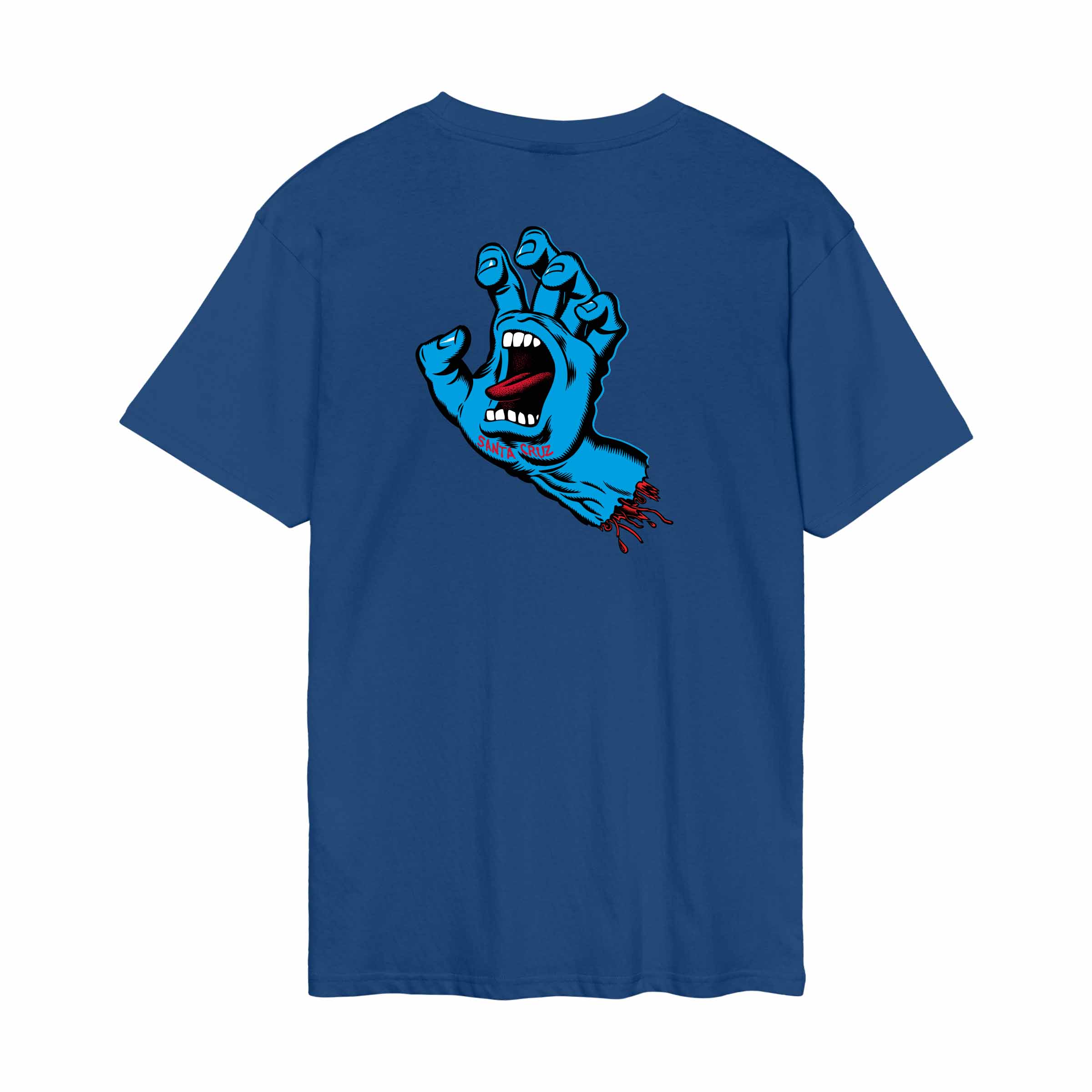 Santa Cruz t-shirt Screaming hand chest navy - 2