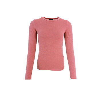 BCFAYE Lurex Blouse Rose