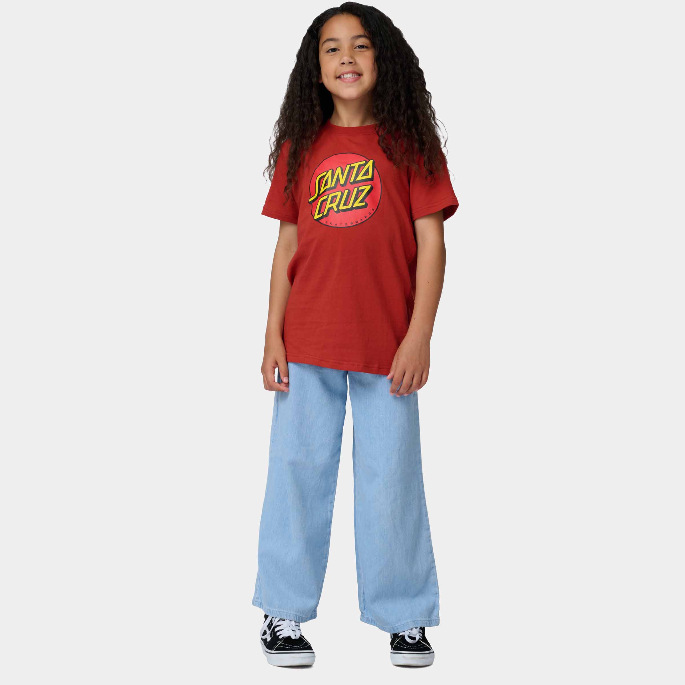 Santa Cruz t-shirt jr Classic dot ketchup - 5