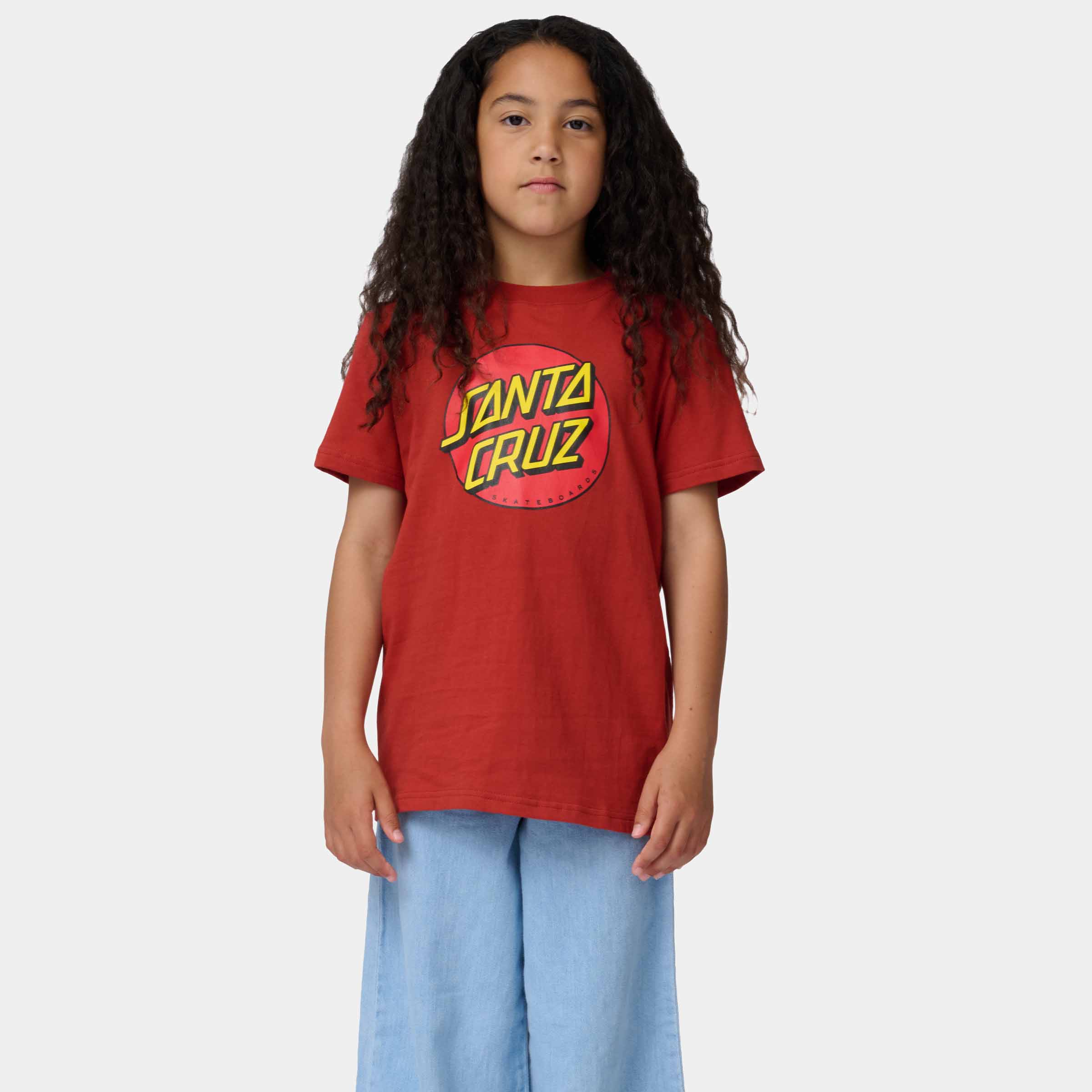Santa Cruz t-shirt jr Classic dot ketchup - 2