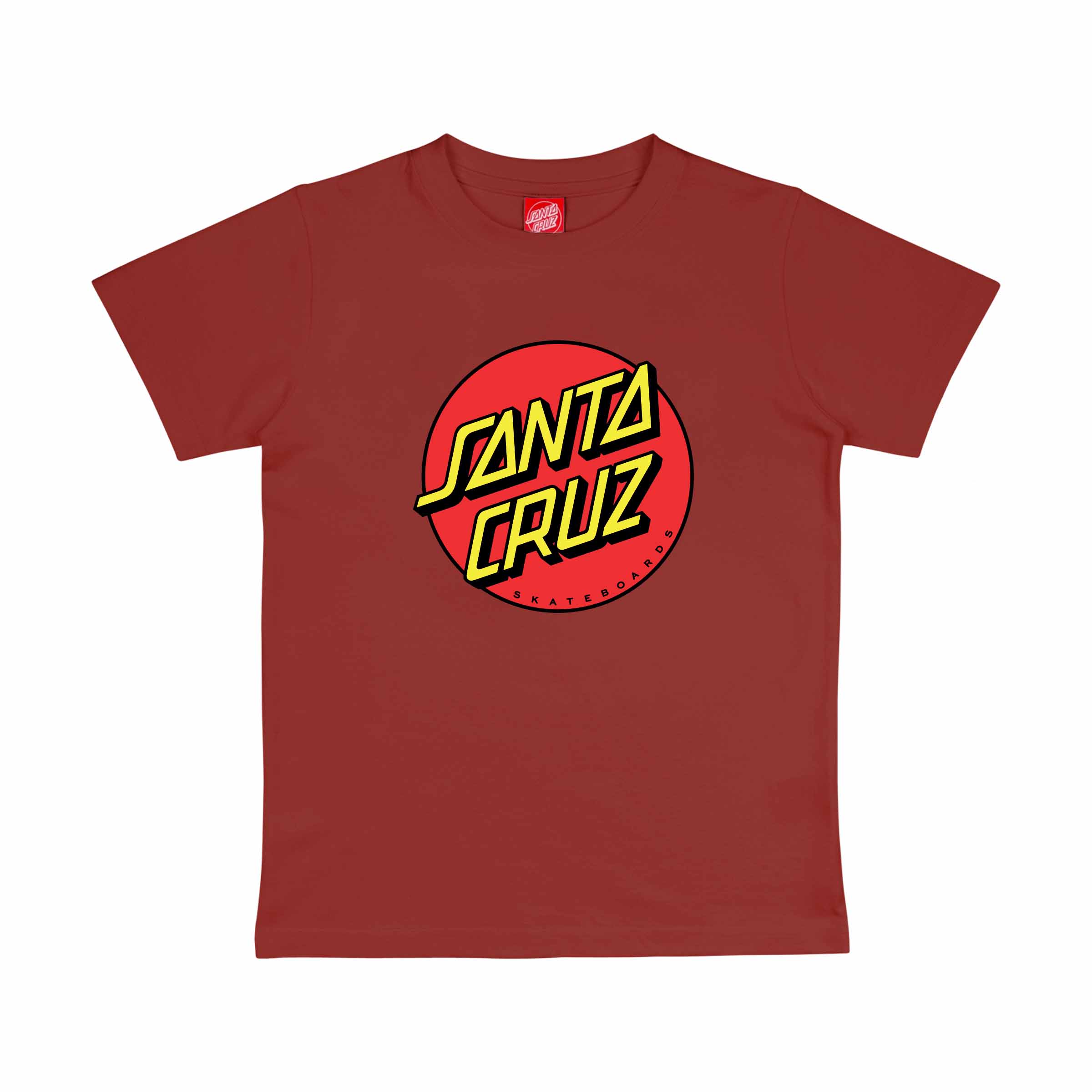 Santa Cruz t-shirt jr Classic dot ketchup