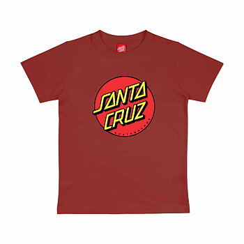 Santa Cruz t-shirt jr Classic dot ketchup