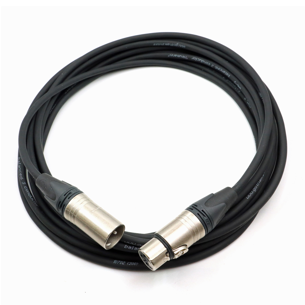 Gotham GAC-3 & Neutrik XLR Mikrofonkabel (6m)