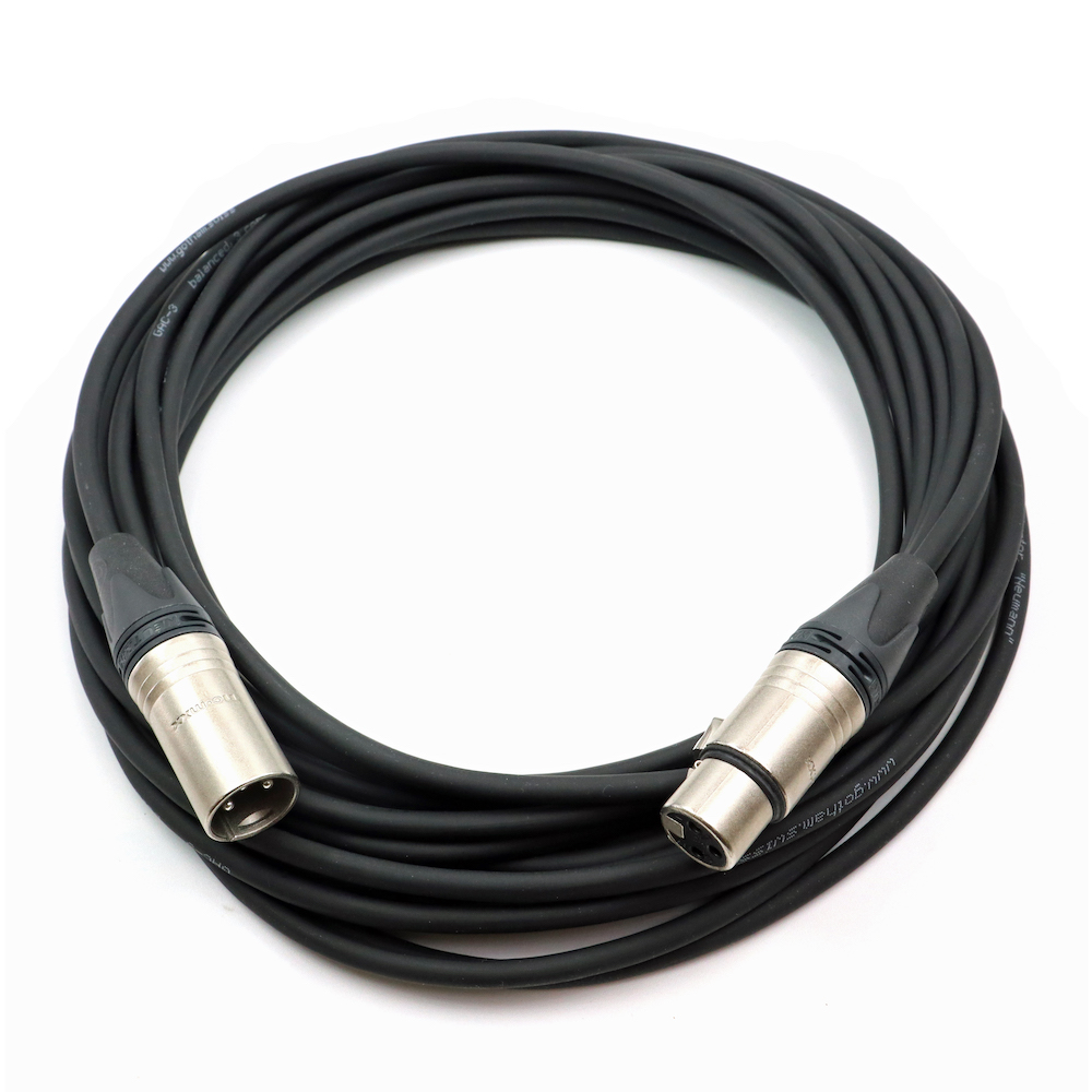 Gotham GAC-3 & Neutrik XLR Microphone Cable (9m)