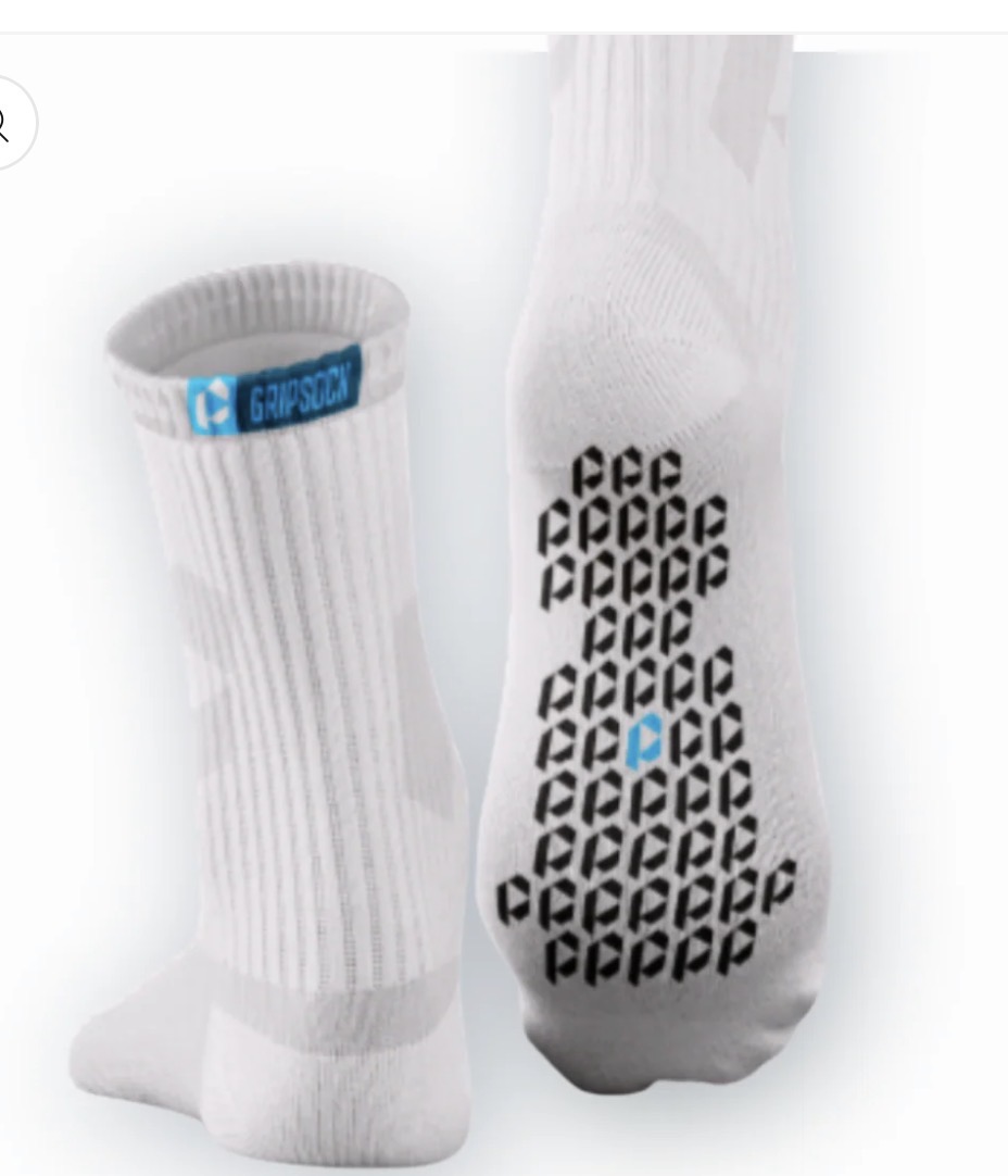 Greppstrumpa Playmkr Grip Sock White - 4