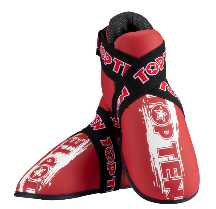 Topten Fotskydd SuperLight Power röd
