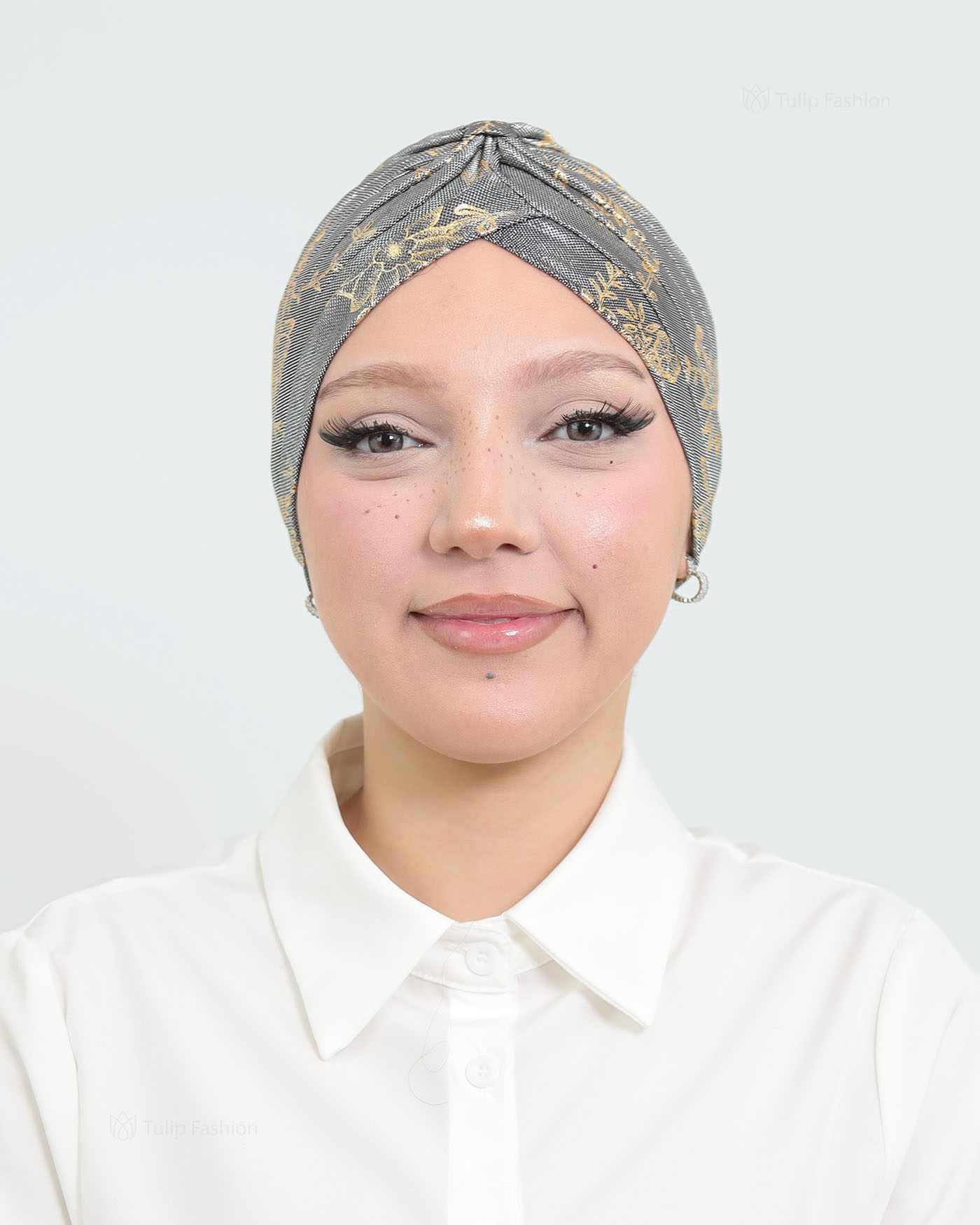 Turban - Aysel - Grau - 3
